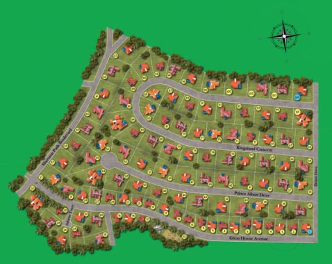 Adams Castle – Map